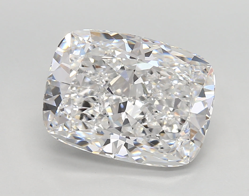 4.42 Carat Cushion Shaped, Very Good Cut, D Color, VVS1 Clarity, IGI Certified Lab Grown Diamond