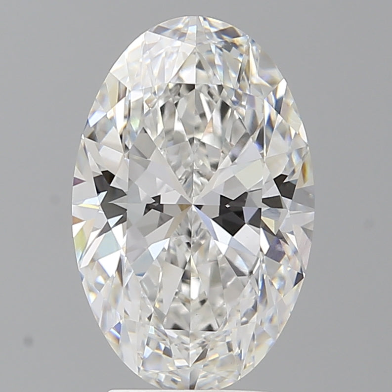 4.04 Carat Oval Shaped, Ideal Cut, E Color, VVS2 Clarity, IGI Certified Lab Grown Diamond