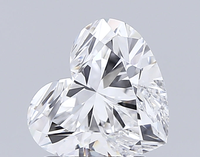 2.07 Carat Heart Shaped, Excellent Cut, D Color, VS1 Clarity, IGI Certified Lab Grown Diamond