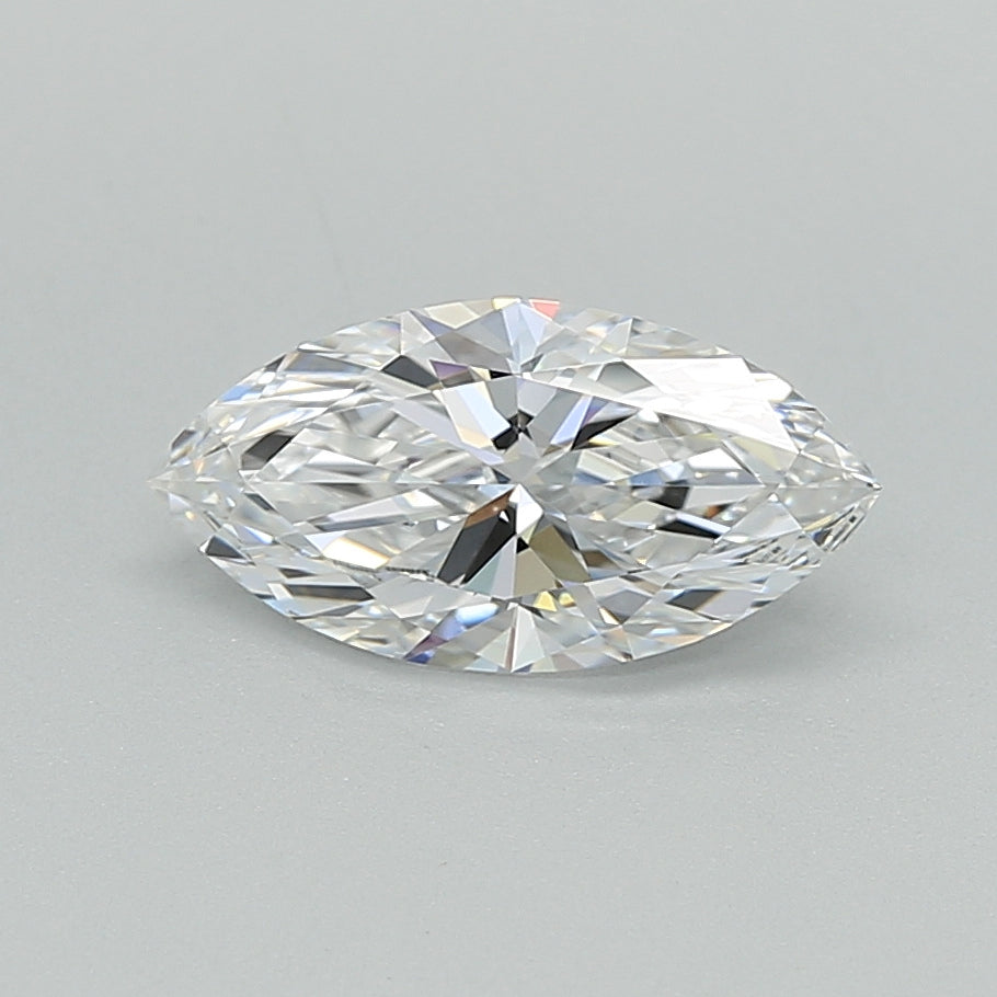 1.02 Carat Marquise Shaped, Ideal Cut, D Color, VVS1 Clarity, IGI Certified Lab Grown Diamond