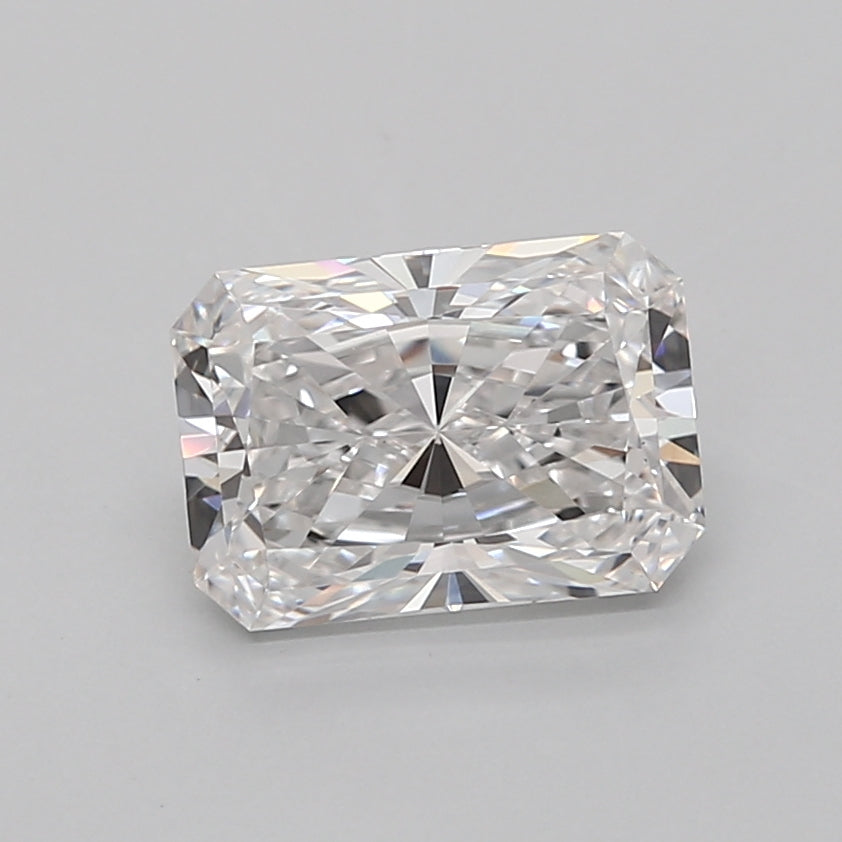 2.08 Carat Radiant Shaped, Very Good Cut, E Color, VVS2 Clarity, IGI Certified Lab Grown Diamond