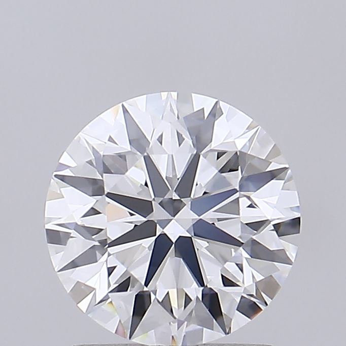 1.50 Carat Round Shaped, Ideal Cut, D Color, VS1 Clarity, IGI Certified Lab Grown Diamond