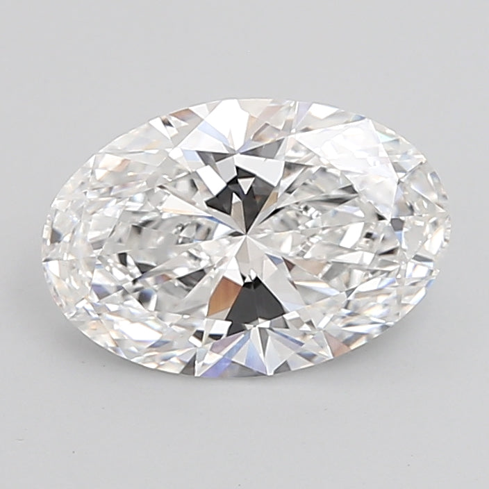 4.08 Carat Oval Shaped, Ideal Cut, E Color, VVS2 Clarity, IGI Certified Lab Grown Diamond
