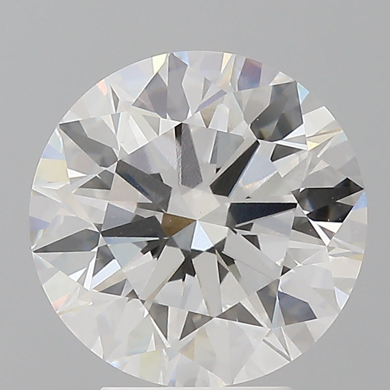 4.05 Carat Round Shaped, Ideal Cut, E Color, VVS2 Clarity, IGI Certified Lab Grown Diamond