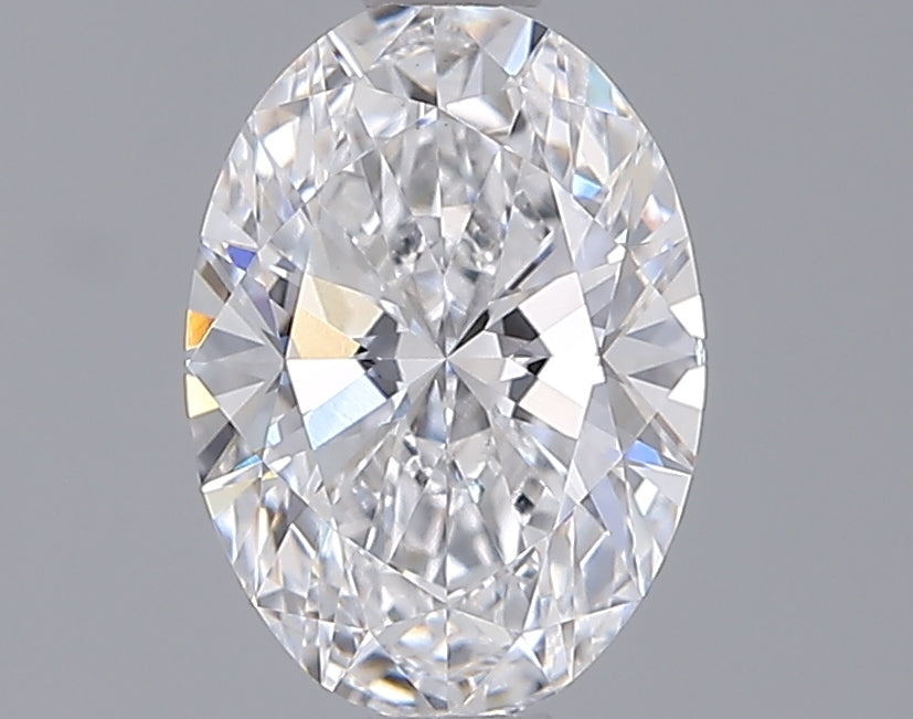 1.35 Carat Oval Shaped, Ideal Cut, D Color, VS1 Clarity, IGI Certified Lab Grown Diamond