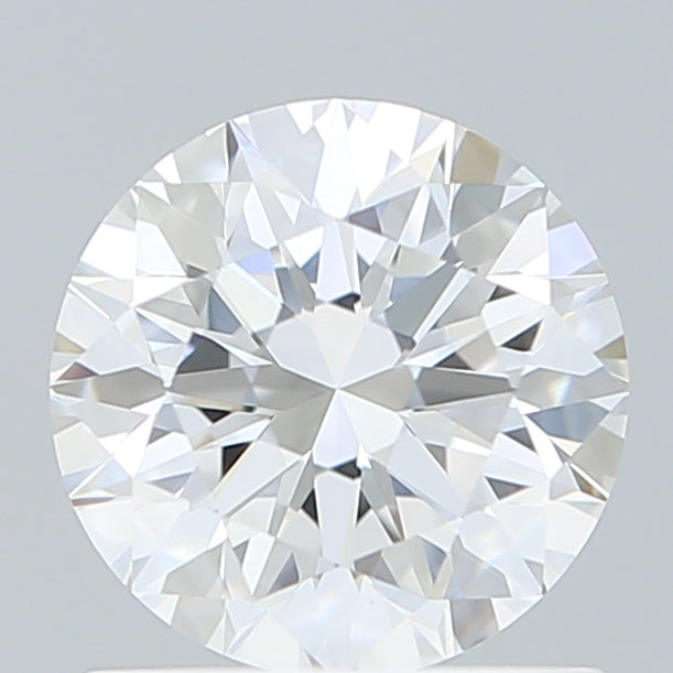 1.10 Carat Round Shaped, Excellent Cut, D Color, VVS2 Clarity, IGI Certified Lab Grown Diamond