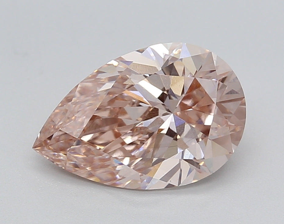 2.05 Carat Pear Shaped, Ideal Cut, VS1 Clarity, IGI Certified Lab Grown Diamond