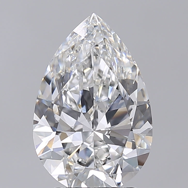 3.01 Carat Pear Shaped, Very Good Cut, E Color, VVS2 Clarity, IGI Certified Lab Grown Diamond