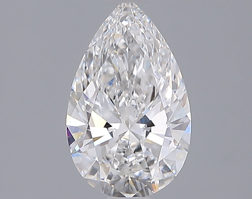 1.33 Carat Pear Shaped, Excellent Cut, E Color, VVS2 Clarity, IGI Certified Lab Grown Diamond