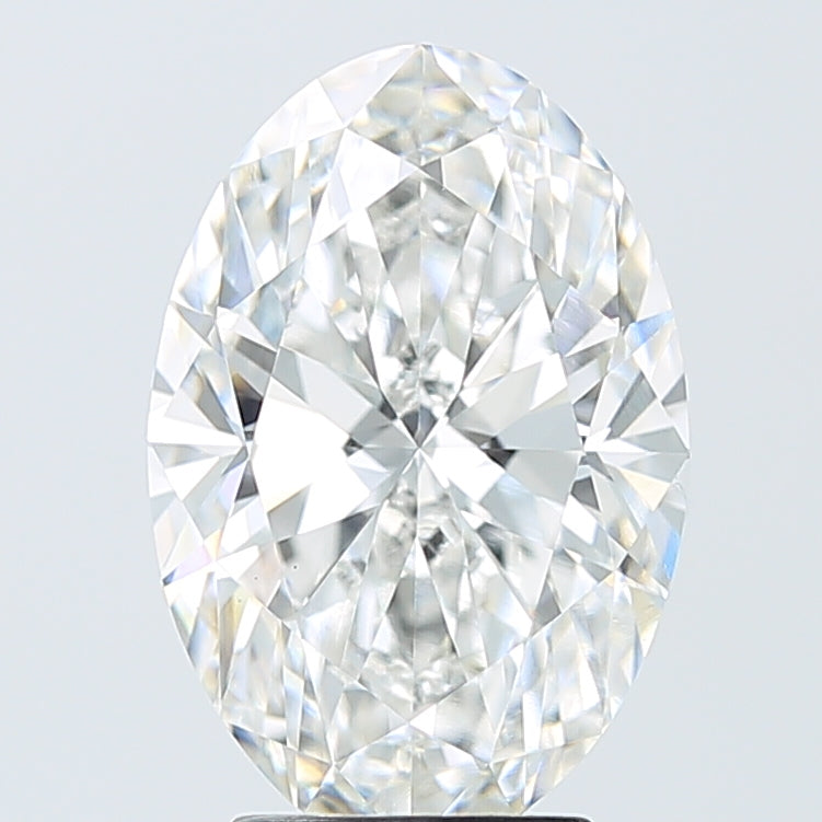 4.09 Carat Oval Shaped, Ideal Cut, E Color, VS1 Clarity, IGI Certified Lab Grown Diamond