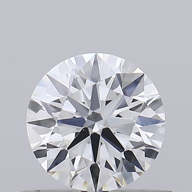0.54 Carat Round Shaped, Ideal Cut, D Color, VVS2 Clarity, IGI Certified Lab Grown Diamond