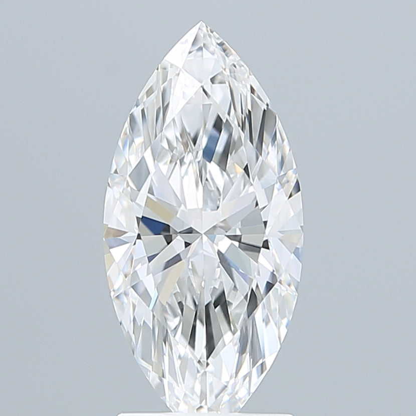 2.01 Carat Marquise Shaped, Ideal Cut, E Color, VVS2 Clarity, IGI Certified Lab Grown Diamond