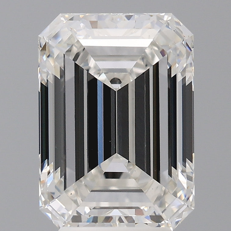 4.56 Carat Emerald Shaped, Ideal Cut, F Color, VS1 Clarity, IGI Certified Lab Grown Diamond