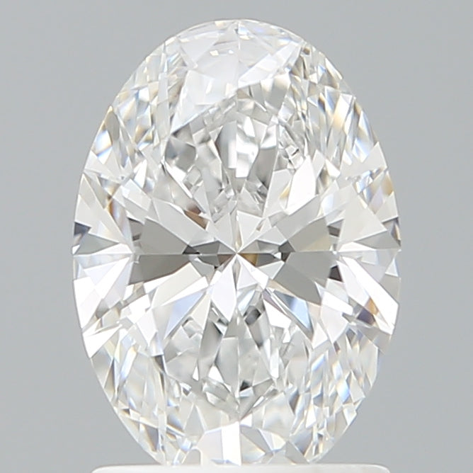 1.53 Carat Oval Shaped, Ideal Cut, D Color, VVS2 Clarity, IGI Certified Lab Grown Diamond