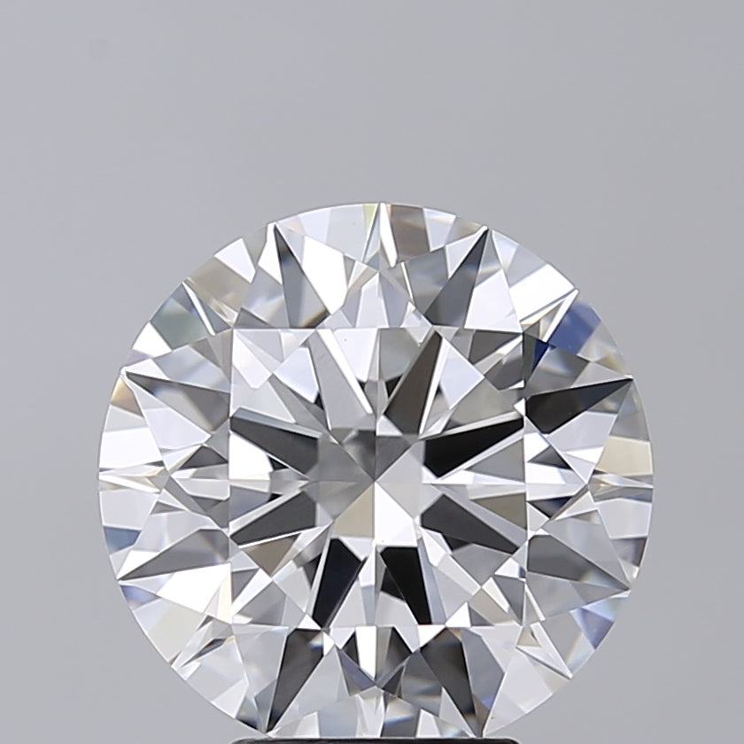 5.02 Carat Round Shaped, Ideal Cut, F Color, VS1 Clarity, IGI Certified Lab Grown Diamond