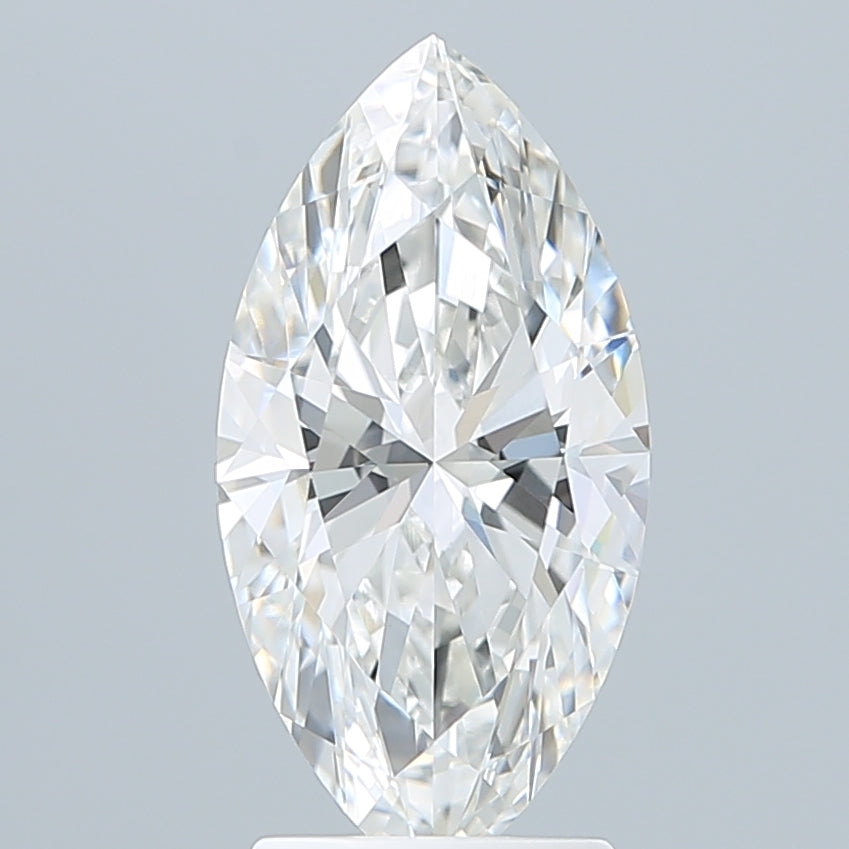 2.59 Carat Marquise Shaped, Ideal Cut, F Color, VVS2 Clarity, IGI Certified Lab Grown Diamond