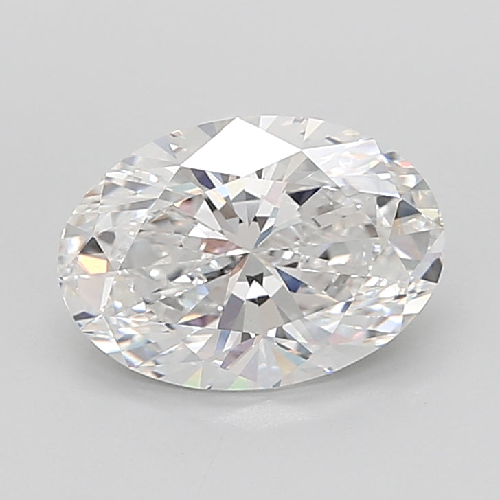 4.04 Carat Oval Shaped, Ideal Cut, E Color, VVS2 Clarity, IGI Certified Lab Grown Diamond