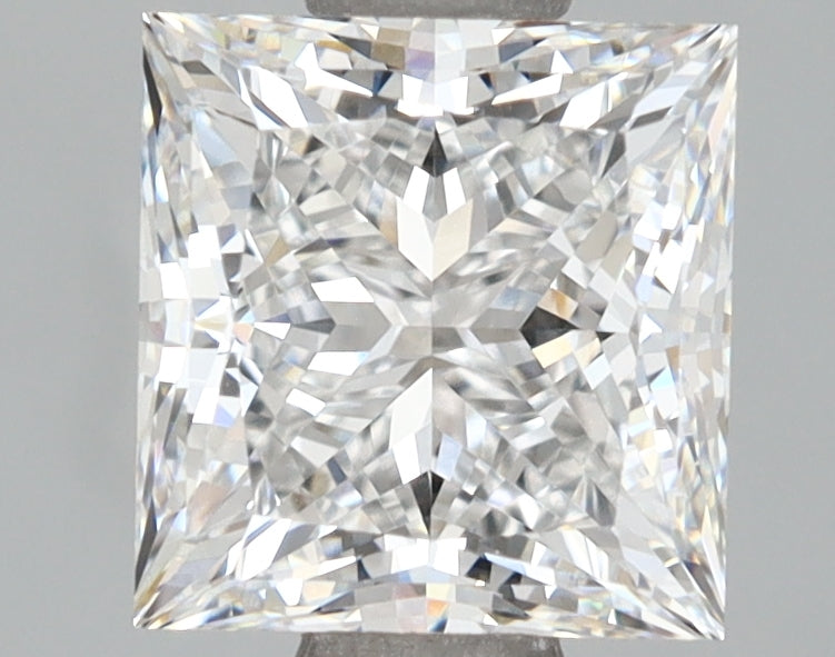 2.08 Carat Princess Shaped, Ideal Cut, D Color, VVS1 Clarity, IGI Certified Lab Grown Diamond