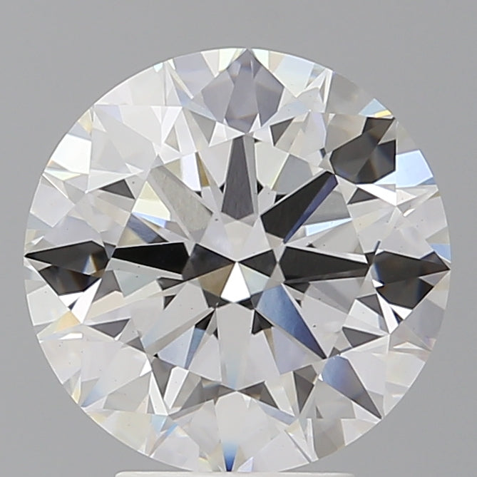 4.51 Carat Round Shaped, Excellent Cut, F Color, VS1 Clarity, IGI Certified Lab Grown Diamond