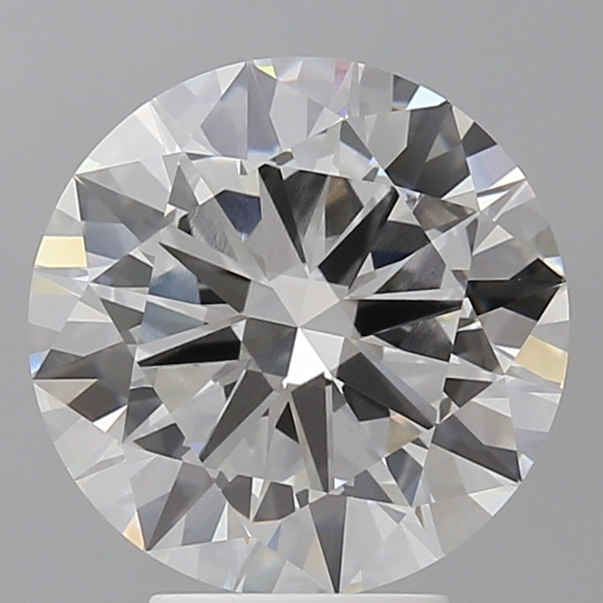 4.57 Carat Round Shaped, Excellent Cut, E Color, VVS2 Clarity, IGI Certified Lab Grown Diamond