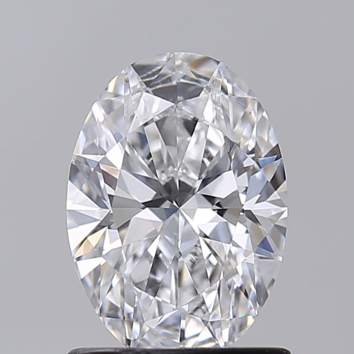 1.02 Carat Oval Shaped, Excellent Cut, D Color, VVS1 Clarity, IGI Certified Lab Grown Diamond