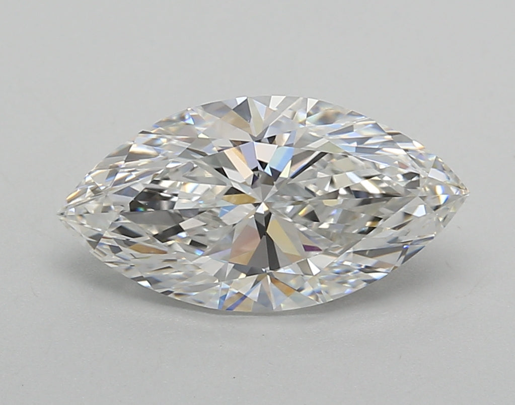 2.02 Carat Marquise Shaped, Excellent Cut, F Color, VVS2 Clarity, IGI Certified Lab Grown Diamond