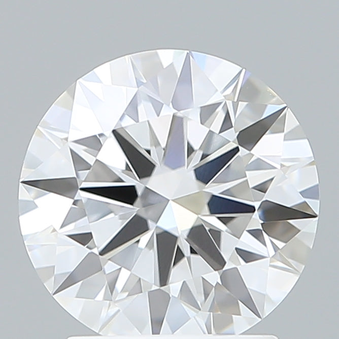 2.10 Carat Round Shaped, Ideal Cut, E Color, VVS1 Clarity, IGI Certified Lab Grown Diamond