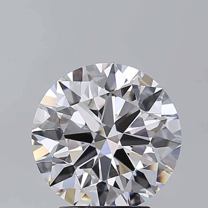 3.02 Carat Round Shaped, Ideal Cut, E Color, VVS2 Clarity, IGI Certified Lab Grown Diamond