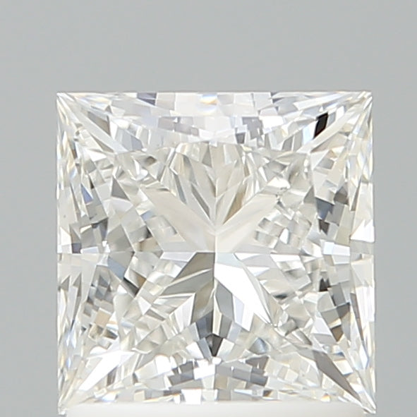 1.56 Carat Princess Shaped, Ideal Cut, F Color, VVS2 Clarity, IGI Certified Lab Grown Diamond