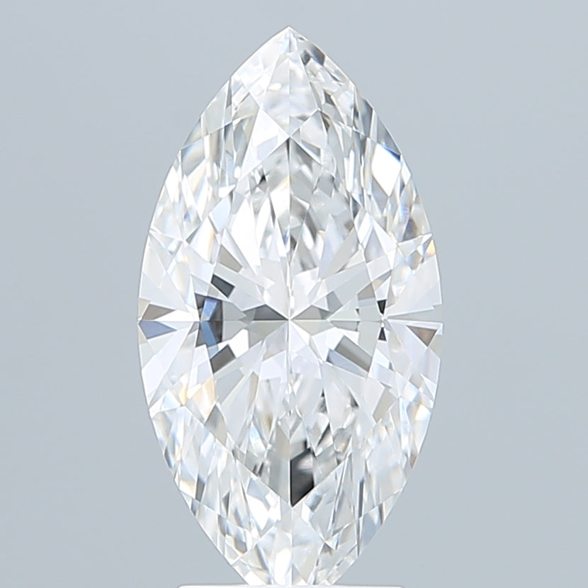 3.10 Carat Marquise Shaped, Ideal Cut, E Color, VVS2 Clarity, IGI Certified Lab Grown Diamond