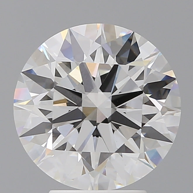 4.05 Carat Round Shaped, Ideal Cut, E Color, VVS2 Clarity, IGI Certified Lab Grown Diamond