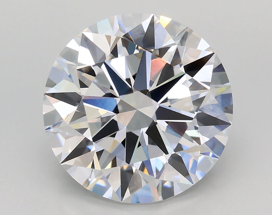 4.02 Carat Round Shaped, Ideal Cut, D Color, VVS1 Clarity, IGI Certified Lab Grown Diamond