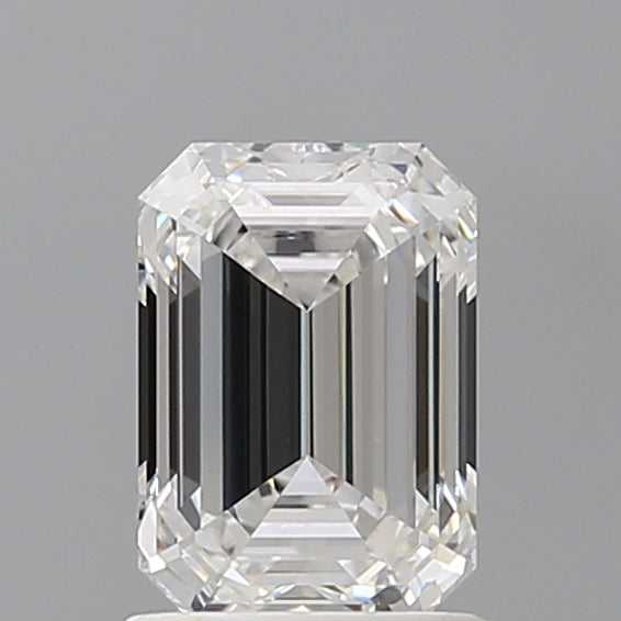 1.54 Carat Emerald Shaped, Ideal Cut, E Color, VVS1 Clarity, IGI Certified Lab Grown Diamond