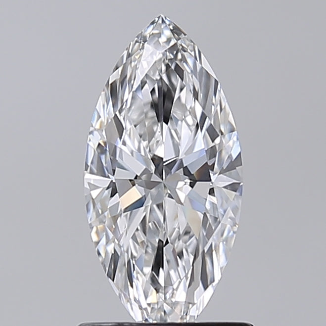 1.02 Carat Marquise Shaped, Excellent Cut, D Color, VVS1 Clarity, IGI Certified Lab Grown Diamond
