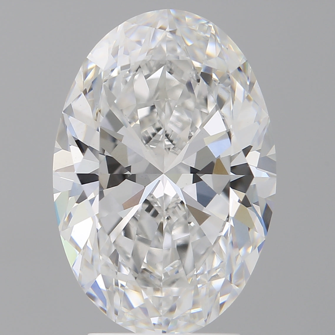 4.03 Carat Oval Shaped, Ideal Cut, E Color, VVS2 Clarity, IGI Certified Lab Grown Diamond