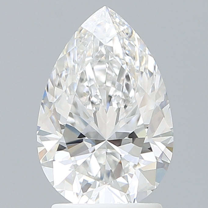 2.24 Carat Pear Shaped, Ideal Cut, D Color, VVS1 Clarity, IGI Certified Lab Grown Diamond