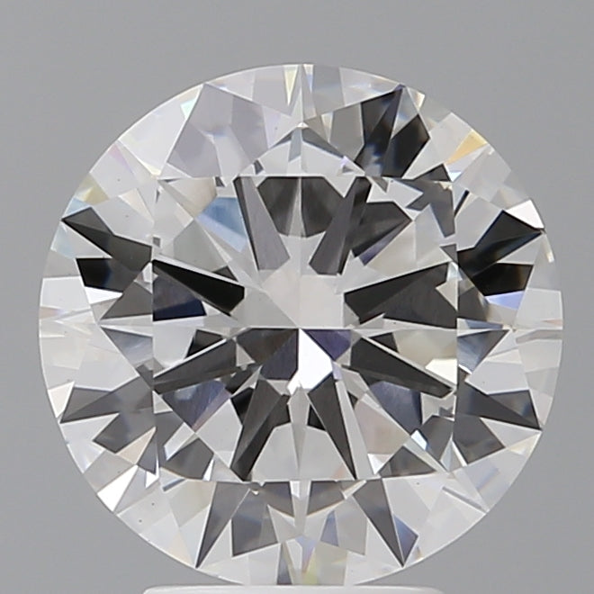 4.04 Carat Round Shaped, Excellent Cut, E Color, VS1 Clarity, IGI Certified Lab Grown Diamond