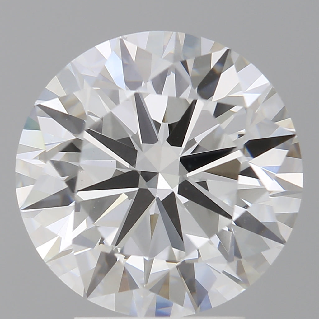 3.99 Carat Round Shaped, Excellent Cut, E Color, VVS2 Clarity, IGI Certified Lab Grown Diamond