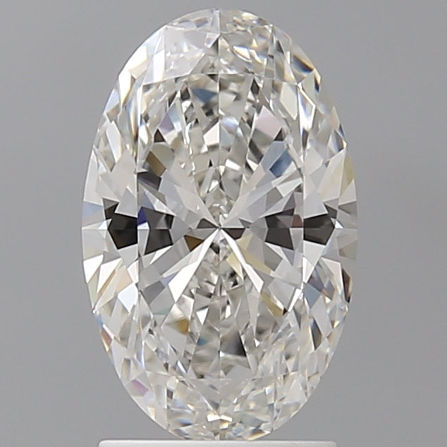 2.02 Carat Oval Shaped, Ideal Cut, F Color, VVS2 Clarity, IGI Certified Lab Grown Diamond