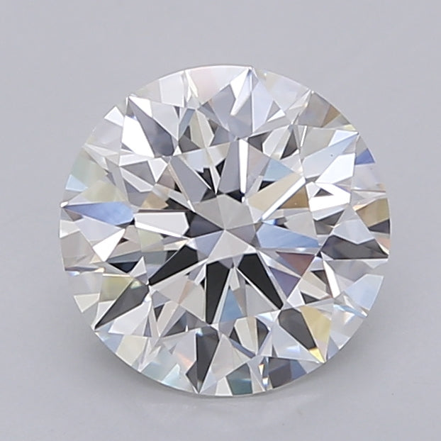 2.02 Carat Round Shaped, Ideal Cut, F Color, VVS2 Clarity, IGI Certified Lab Grown Diamond