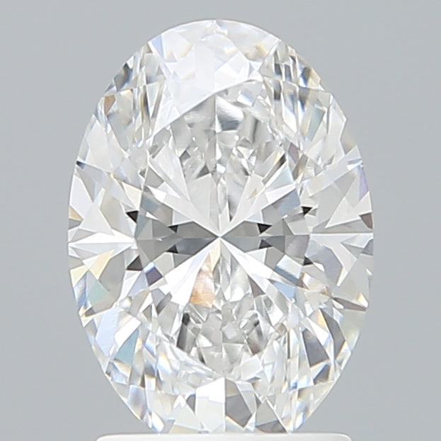 2.05 Carat Oval Shaped, Excellent Cut, D Color, VVS2 Clarity, IGI Certified Lab Grown Diamond