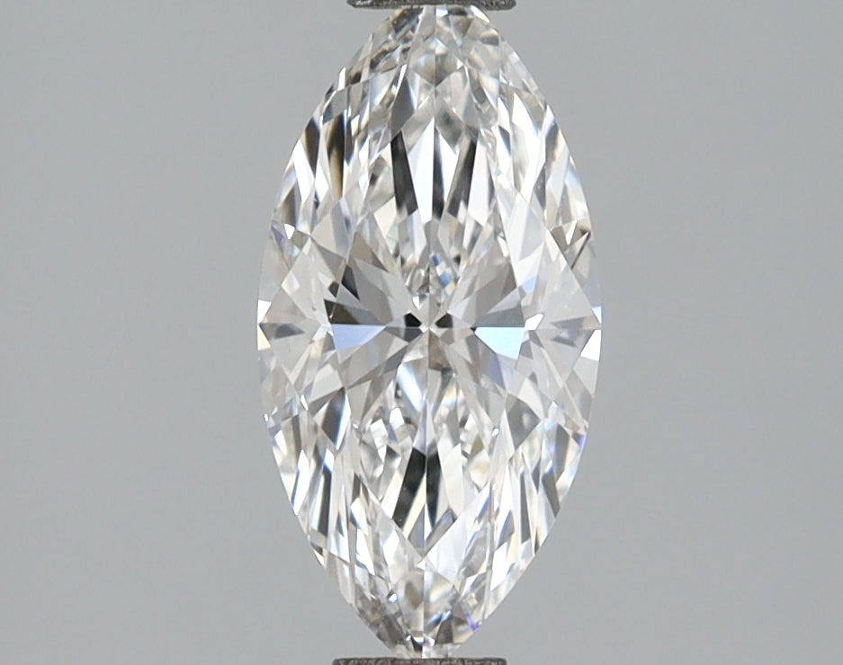 1.04 Carat Marquise Shaped, Ideal Cut, E Color, VVS2 Clarity, IGI Certified Lab Grown Diamond