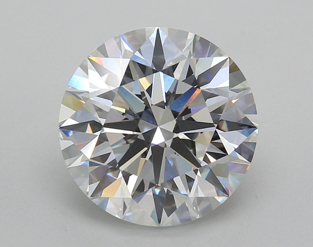 5.02 Carat Round Shaped, Ideal Cut, E Color, VS1 Clarity, IGI Certified Lab Grown Diamond