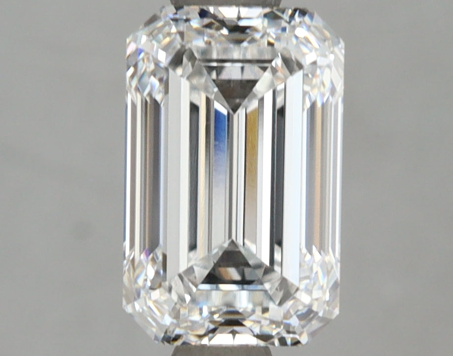 2.56 Carat Emerald Shaped, Ideal Cut, D Color, VVS1 Clarity, IGI Certified Lab Grown Diamond