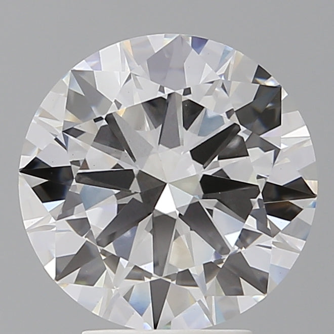 4.01 Carat Round Shaped, Excellent Cut, F Color, VS1 Clarity, IGI Certified Lab Grown Diamond
