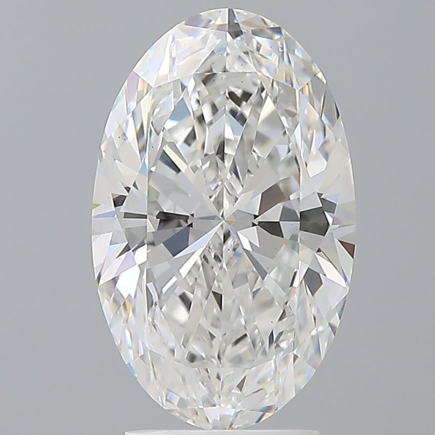 3.54 Carat Oval Shaped, Ideal Cut, E Color, VS1 Clarity, IGI Certified Lab Grown Diamond