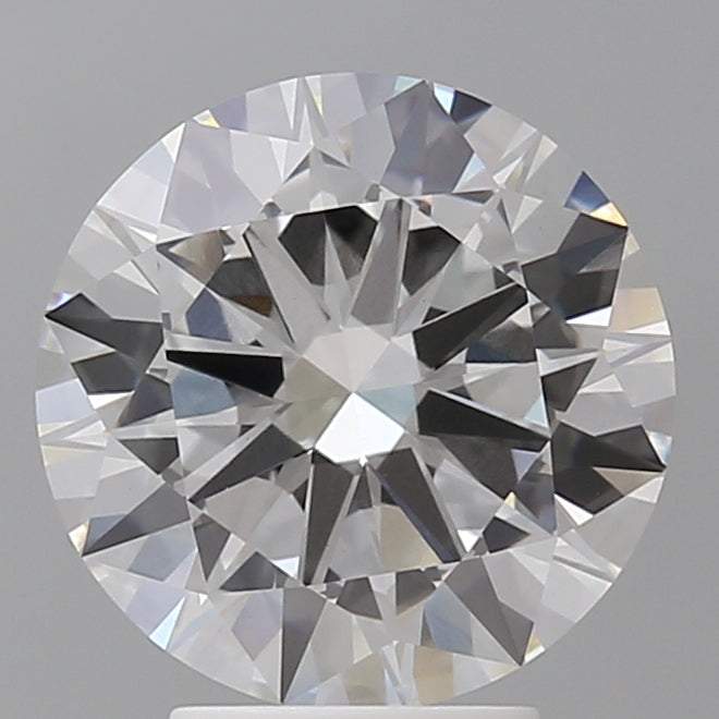 4.01 Carat Round Shaped, Excellent Cut, E Color, VVS2 Clarity, IGI Certified Lab Grown Diamond