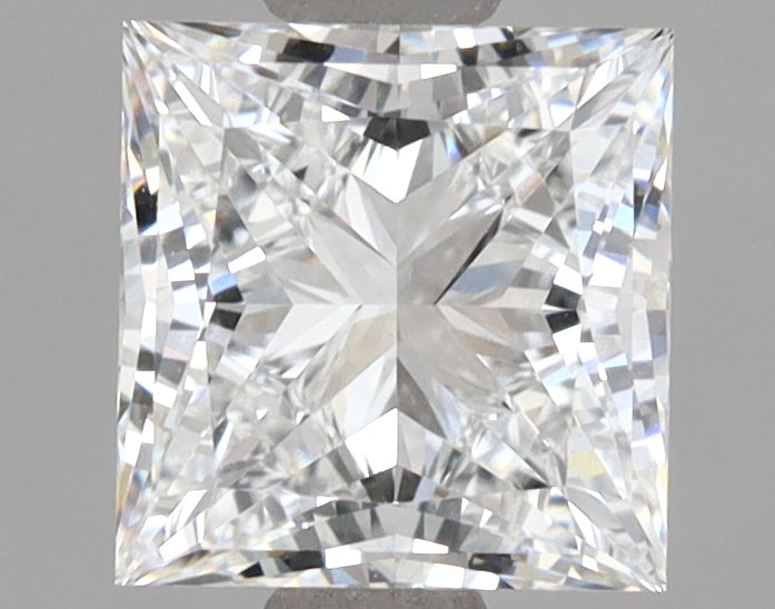 2.07 Carat Princess Shaped, Ideal Cut, D Color, VVS1 Clarity, IGI Certified Lab Grown Diamond