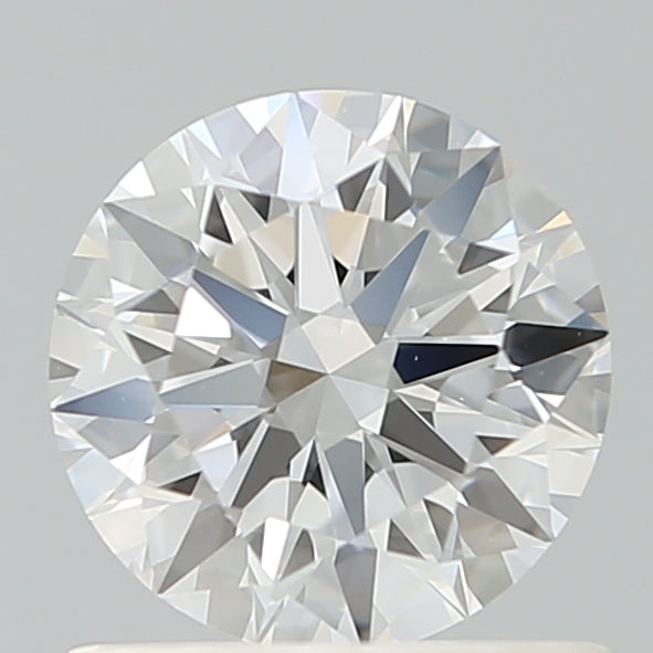 0.90 Carat Round Shaped, Excellent Cut, D Color, VVS2 Clarity, IGI Certified Lab Grown Diamond
