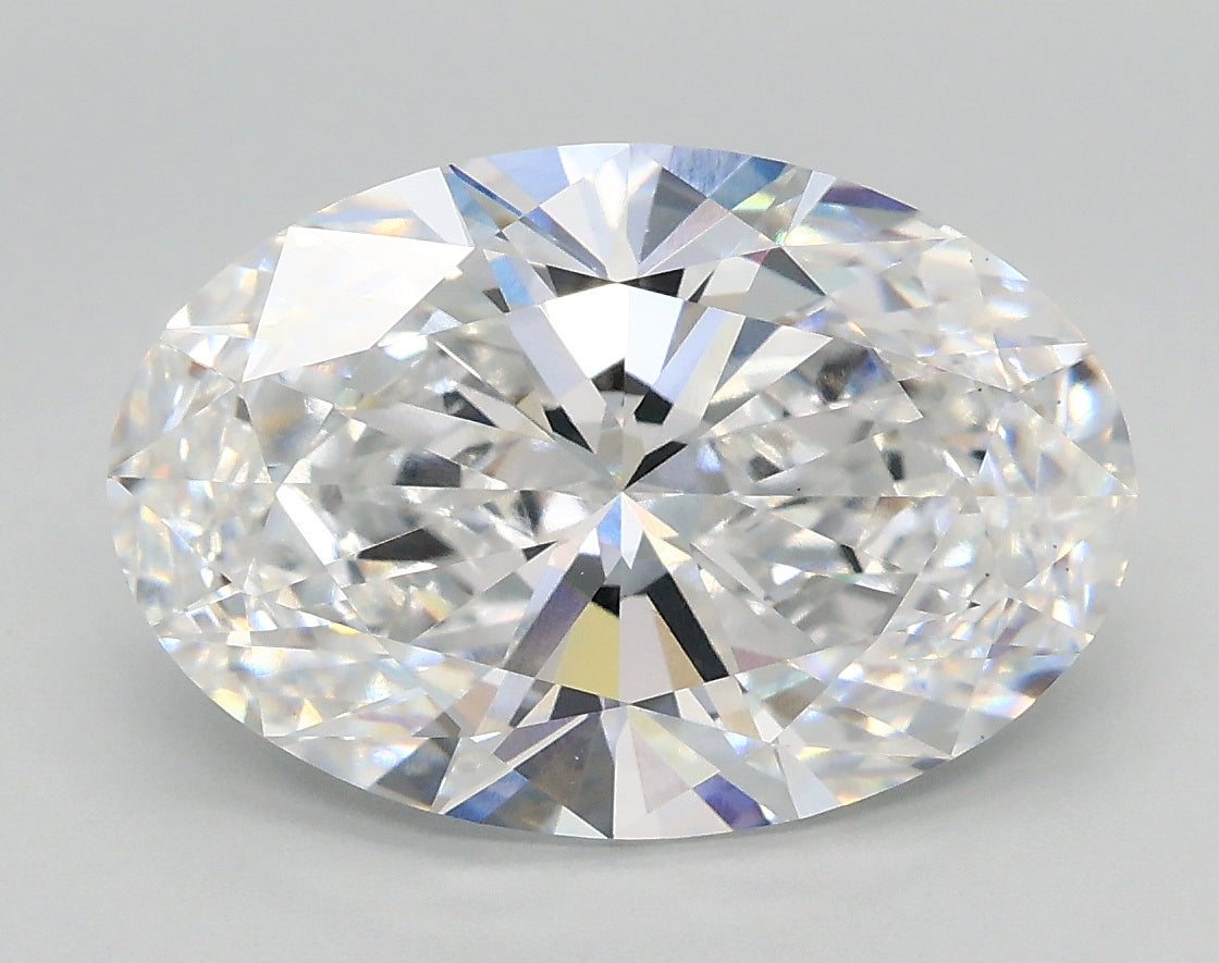 4.24 Carat Oval Shaped, Very Good Cut, E Color, VS1 Clarity, IGI Certified Lab Grown Diamond